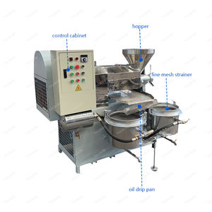 Machine de fabrication d'huile de coco de haute qualité 200-3000 kg/h, presse à huile de coco, machine de pressage d'huile de coprah - Product Image 2