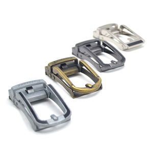 Carosung-hebilla de cinturón grabada con logotipo personalizado para hombre, cinturones de cuero, hebillas de cinturón nuevas de moda - Product Image 4