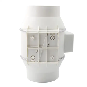 Fabricante de ventiladores Ventilador en línea de 6 pulgadas Ventilador de conducto de alta velocidad con control para escape HVAC y cocina - Product Image 3