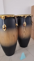 10+11Inch Colorful Conga Drum Percussion Instruments Hot Selling Models in Various Materials and Accessories