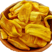 [Bestseller] voor export Gedroogde Jackfruit in plakjes, geconserveerd in siroop, 3-5% suiker, vacuüm verpakt, bulk, Herkomst Vietnam