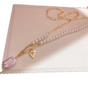 Collier en perles d'eau douce tendance, design de niche, chaîne de pull baroque de luxe personnalisée Zhizhen, sans collision - Product Image 5