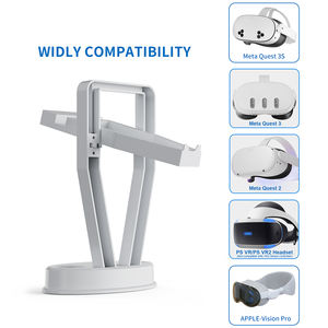 Organizador de escritorio para auriculares VR que ahorra espacio y soporte de exhibición: fácil instalación, diseño único para Oculus,<span class=keywords><strong>PSVR</strong></span> - Product Image 2