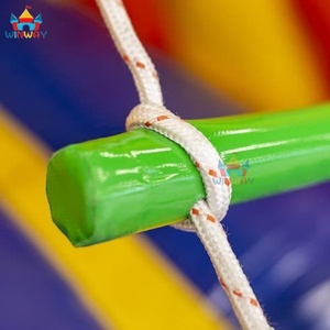 Nouveau jeu de défis Twister Ladder Climib, jeu d'équilibre à double voie pour enfants de 3 ans, jeu de l'échelle de Jacob, jeu de Wipeout, gonflable d'extérieur - Product Image 4