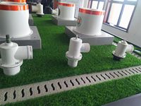 Caisson de puits intelligent en PRV moulé SMC, armoire de puits d'irrigation en fibre de verre pour projets de conservation de l'eau agricole de haute qualité