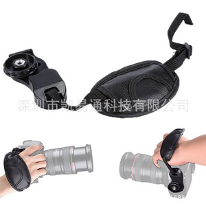 สายรัดข้อมือแบบมืออาชีพสำหรับกล้อง หนัง PU กว้าง 3.8 ซม. สไตล์อเนกประสงค์ - Product Image 5