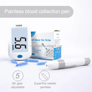 Bandelettes de test pour diabétiques, appareil de mesure du sucre dans le sang, glucomètre, capteur de glucose, lecteurs de glycémie - Product Image 4