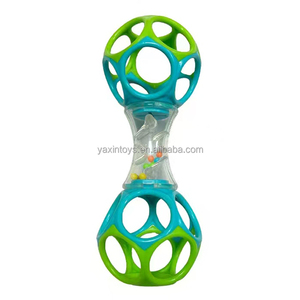 YA XIN <span class=keywords><strong>Oball</strong></span> Shaker hochet <span class=keywords><strong>jouet</strong></span> infantile début éducatif saisir secouant colle douce dentition main cloche hochet pour bébé - Product Image 1