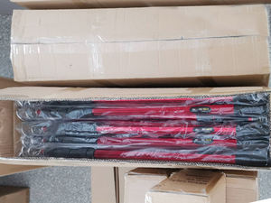 Canne à pêche télescopique pliable en alliage d'aluminium 2,84 m/3,1 m 4 sections pour la pêche en eau douce au brochet et à la perche - Product Image 6