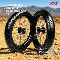 Kit de roues à rayons Supermoto KYZ Sur-Ron Ultra Bee de 17 pouces avec pneus, en alliage d'aluminium anodisé multicolore, ajustement direct pour vélo électrique
