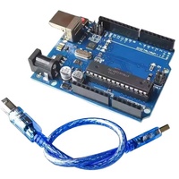 Kit de démarrage DIP pour carte de développement R3 version officielle de haute qualité pour DIY Linux Android ATmega328P-PU ATmega16U2/CH340