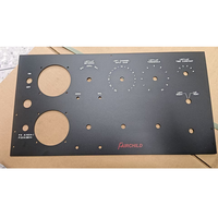 Panneau de commande d'usinage CNC de précision personnalisé Amplificateur Panneau avant Façade Panneau avant en aluminium