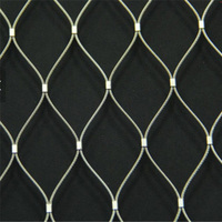 304 316 Edelstahl Seil gitter flexibel 7X7 SS Zoo Voliere Mesh Netz