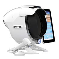 Appareil d'analyse de la peau par IA, diagnostic facial portable avec écran TFT infrarouge, chauffage électrique et indicateur LED, garantie de 2 ans