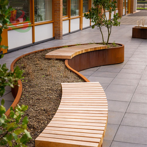 <span class=keywords><strong>Corten</strong></span> Сталь, садовый пейзаж, окантовка, металлическая цветочная клумба, окантовка для наружного использования - Product Image 5