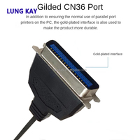 Cable de Impresora Paralelo IEEE 1284, USB a CN36, Conector Macho de 36 Pines, Cable Adaptador para Impresora, Cable de Impresora Paralelo CN36