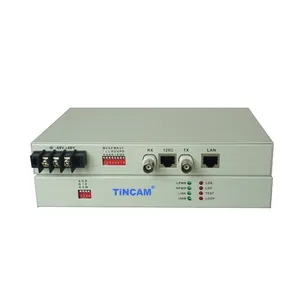 TINCAM Single Mode Single Fiber 20km E1 Over Fiber Converter| E1 Fiber Modem