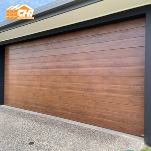 <span class=keywords><strong>Porte</strong></span> de <span class=keywords><strong>garage</strong></span> <span class=keywords><strong>sectionnelle</strong></span> automatique anti-ouragan 9x7 à panneaux sandwich pour villa - Product Image 5