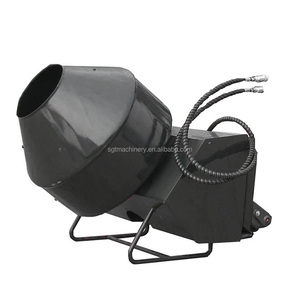 Bétonnière hydraulique pour chargeuse compacte, <span class=keywords><strong>godet</strong></span> mélangeur de ciment à fixation rapide - Product Image 1