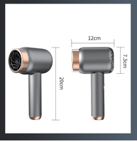 Nouveau sèche-cheveux sans fil à ions négatifs, batterie au lithium rechargeable, sèche-cheveux portable