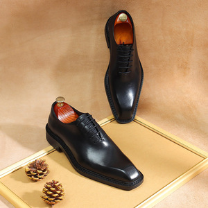 Nouvelles bottes hautes classiques haut de gamme en cuir véritable, légères, imperméables et antidérapantes, à enfiler, pour la marche en hiver, pour les sprinteurs et les randonneurs - Product Image 4