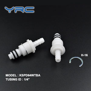 <span class=keywords><strong>Raccordo</strong></span> rapido in <span class=keywords><strong>plastica</strong></span> Push per collegare la paratia con chiusura a 1/4 "tubo flessibile - Product Image 4