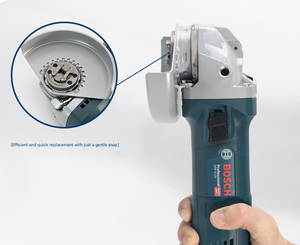 Meuleuse d'angle originale <span class=keywords><strong>Bosh</strong></span> GWX9-125 avec système de changement rapide X-LOCK |   Échange de disques en une seconde pour la découpe et le meulage - Product Image 4