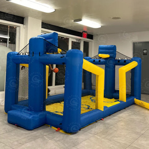 Terrain <span class=keywords><strong>de</strong></span> jeu gonflable personnalisable pour le basketball et les activités sportives - Product Image 2