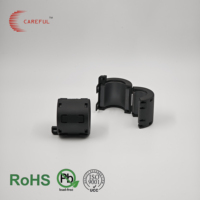 Filtro EMI de núcleo de ferrita de 250A ID25mm con clip al por mayor - Supresor de ruido de apertura rápida para cables de carga y datos