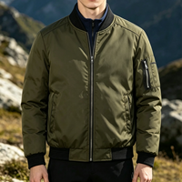 Blouson Bomber Décontracté Homme en Patchwork Respirant Coupe-Vent à Col Montant avec Fermeture Éclair Style Streetwear Vente en Gros Service OEM