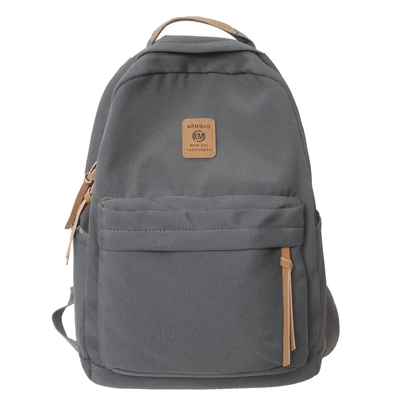 Custom backpack bag for women and men Wholesale simple black drawstring backpack bag Hot selling school backpack