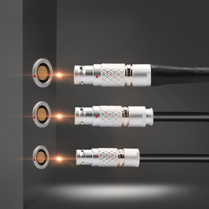 Fiche circulaire isolée en PVC pour applications électroniques Connecteur d'aviation industrielle série <span class=keywords><strong>LEB</strong></span> FGG.1B - Product Image 6