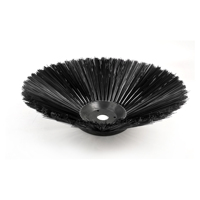 Brosse à disque industrielle ZXD OD 260 pour balayeuse routière, brosse latérale rotative, pièces d'équipement de nettoyage OEM