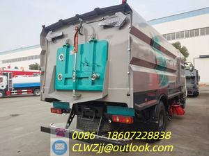 รถกวาดและล้างถนนดีเซลแบบธรรมดา ดองเฟิง เทียนจิน รุ่นใหม่ ความจุสูง 14.5 คิว 4x2 - Product Image 3