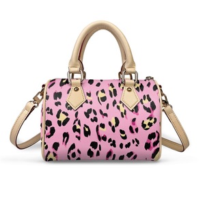 Borsa a Tracolla da Donna alla Moda, Stile Trendy, Carina, con Stampa a Blocchi di Colore e Cuciture a Mano, Versatile, per Blogger - Product Image 1