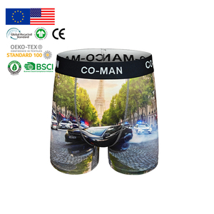 Calzoncillos y Bóxers para Hombre, Camuflaje Oliva, Logotipo Personalizado, Estilo Moderno, Modal, Cómodos, Flexibles, MOQ, Ropa Interior Casual de Diseñador - Product Image 1