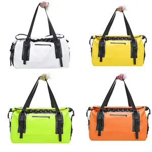 60L kích thước lớn bạt PVC IPX6 không thấm nước khô Ba Lô Túi Duffel cho Cắm Trại Đi Bộ Đường Dài du lịch