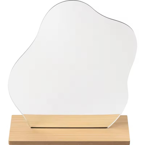 <span class=keywords><strong>Specchio</strong></span> da trucco da tavolo irregolare, asimmetrico, infrangibile, <span class=keywords><strong>specchio</strong></span> in acrilico su misura per camerino, camera da letto, bagno - Product Image 1