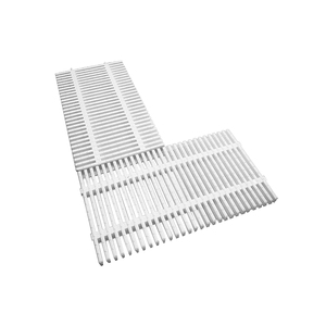 Rejilla de desagüe iluminada para piscinas, cubierta de drenaje LED ABS para terraza de piscina, rejilla luminosa para canal de agua, para seguridad nocturna en la natación - Product Image 1