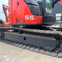 Excavatrice Hitachi Zx55 d'excellente performance de fonctionnement Excavatrice utilisée Hitachi Zx55 Zx60 Zx70-5a Zx75 Zx75ur en stock