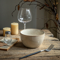 Kinglang — bol à nouilles pour la maison et le restaurant, en céramique, service de vaisselle