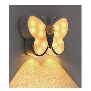 Lumière intelligente à détecteur de mouvement corporel, effet œil de chat, pour couloir et escalier, rechargeable, magnétique, sans fil, veilleuse à capteur - Product Image 1