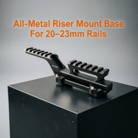 Riser Mount Scope Aluminium Alloy SEB-S Langsung dari Pabrik, Satu Bagian, Mesin CNC, Aksesoris Taktis