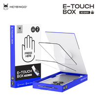 Heybinho E-TOUCH HD Kit d'installation facile mise à niveau 2.5D protecteur d'écran en verre trempé pour Iphone 17 16 15 14 Promax