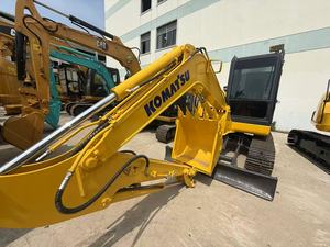 EPA/CE usado mini excavadora KOMATSU PC56 Mini 5 Ton Excavadora sobre orugas Japón Características originales Buen motor Bomba de engranajes Excavadoras usadas - Product Image 2