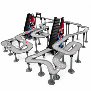 Pista de Pinball de Mármol de Alta Calidad Personalizada, Pista de Pinball Grande y Colorida, Pista de Juego de Carreras de Pinball Pequeña y Móvil - Product Image 1