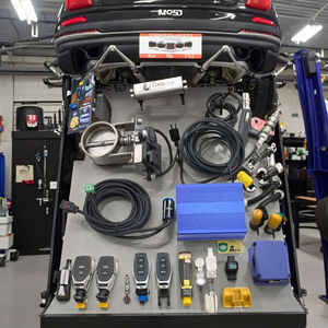 Contrôle de volet de soupape d'échappement automatique volets électriques en acier inoxydable soupape d'échappement découpée ensemble complet diamètre 63MM - Product Image 2