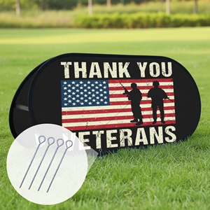 <span class=keywords><strong>Happy</strong></span> <span class=keywords><strong>Veterans</strong></span> Day Oval Pop up Banner Tela de punto de urdimbre para publicidad al aire libre Promoción Tienda al aire libre - Product Image 4