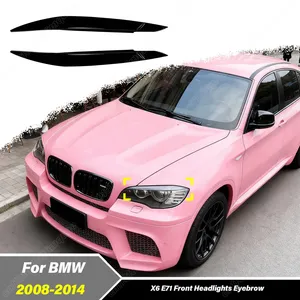 Kit d'accessoires de modification et de décoration pour les sourcils des phares avant de voiture E71 2009 2010 2011 2012 2013 2014 - Product Image 1