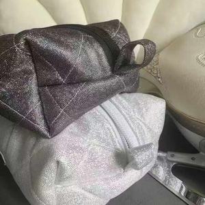 Glitter Foam Nylon Cosmetic Bag Sparking Large Capacity Cosmetic Bags Fashion <b>Makeup</b> Bag for Women Men Travel - Product Image 3